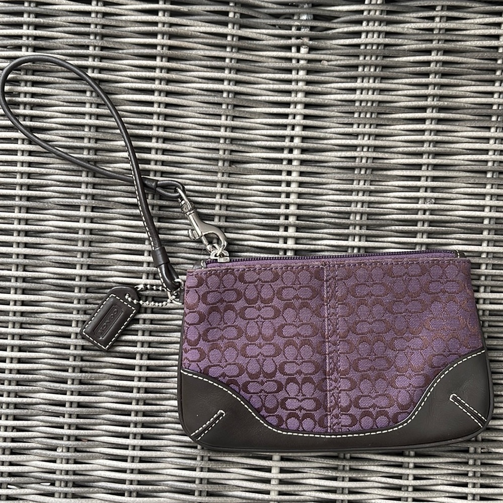 Coach wristlet